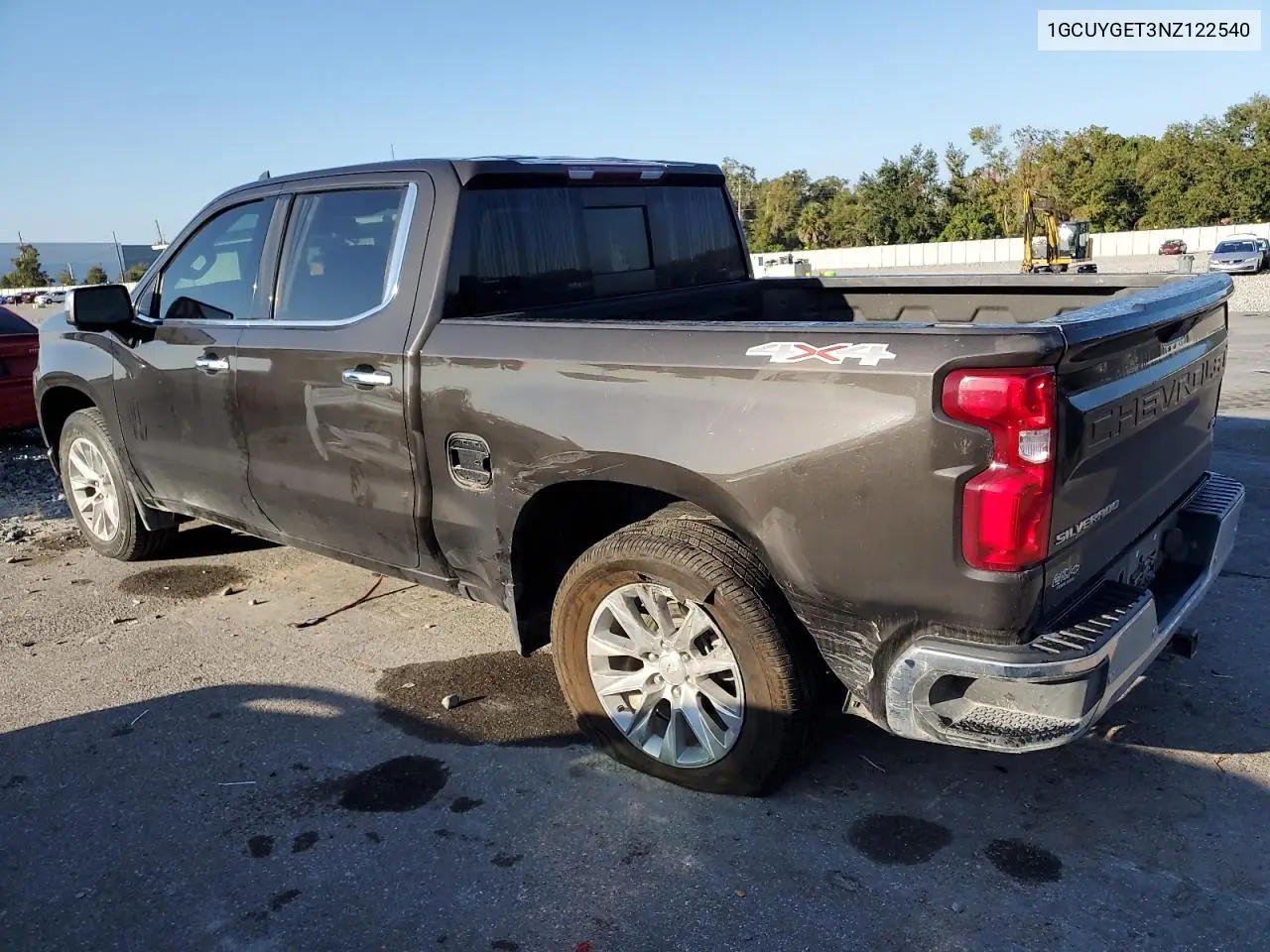 1GCUYGET3NZ122540 2022 Chevrolet Silverado Ltd K1500 Ltz