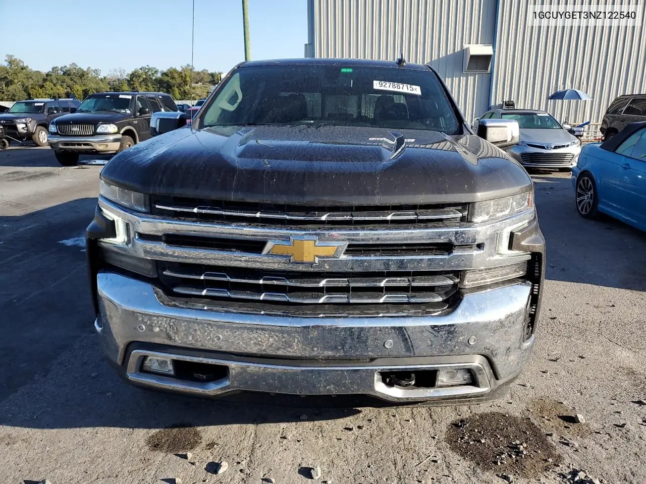 1GCUYGET3NZ122540 2022 Chevrolet Silverado Ltd K1500 Ltz