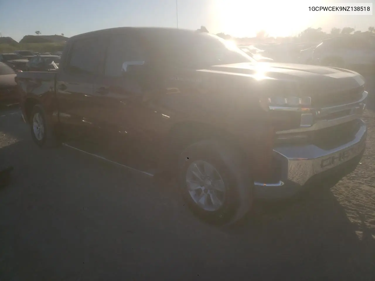 1GCPWCEK9NZ138518 2022 Chevrolet Silverado Ltd C1500 Lt