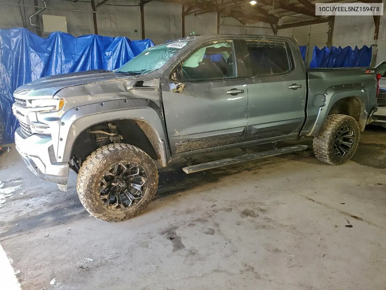 1GCUYEEL5NZ159478 2022 Chevrolet Silverado Ltd K1500 Rst