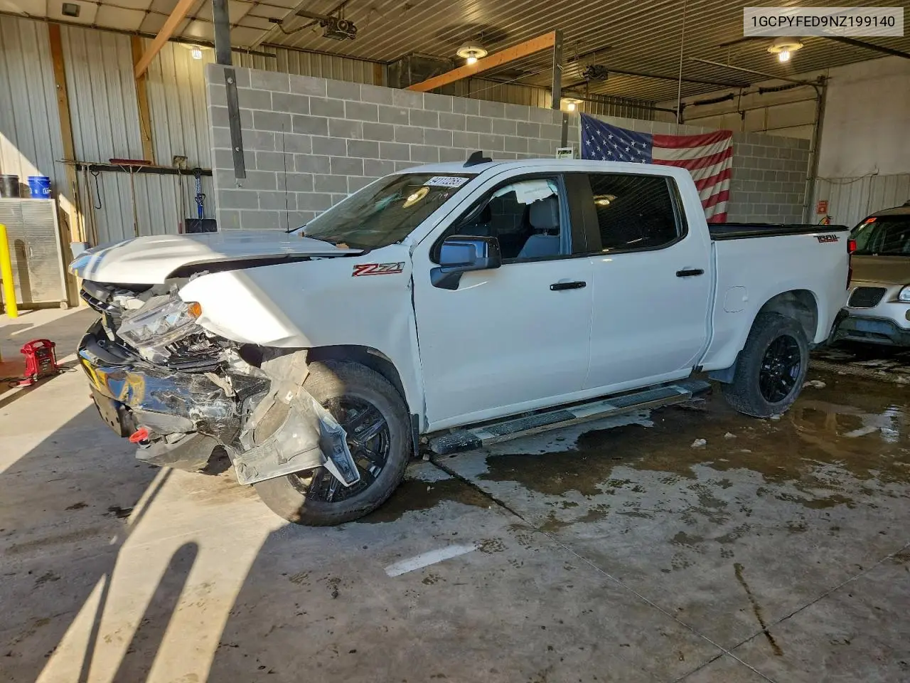 1GCPYFED9NZ199140 2022 Chevrolet Silverado Ltd K1500 Lt Trail Boss