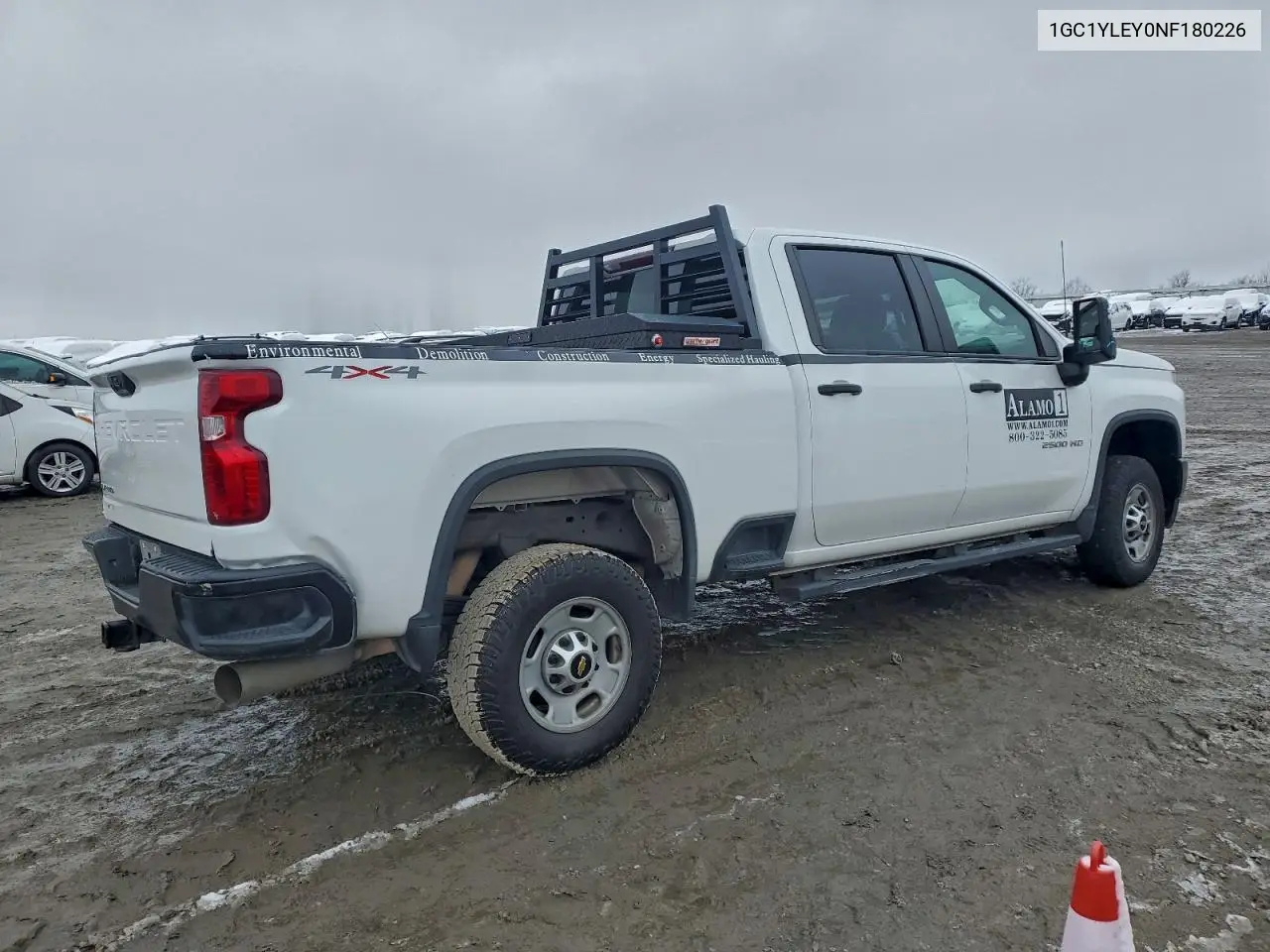 1GC1YLEY0NF180226 2022 Chevrolet Silverado K2500 Heavy Duty