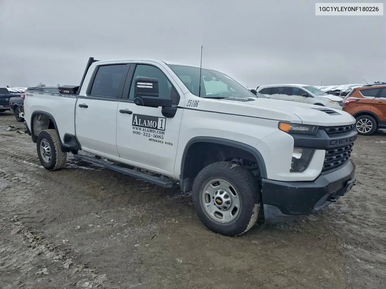 1GC1YLEY0NF180226 2022 Chevrolet Silverado K2500 Heavy Duty
