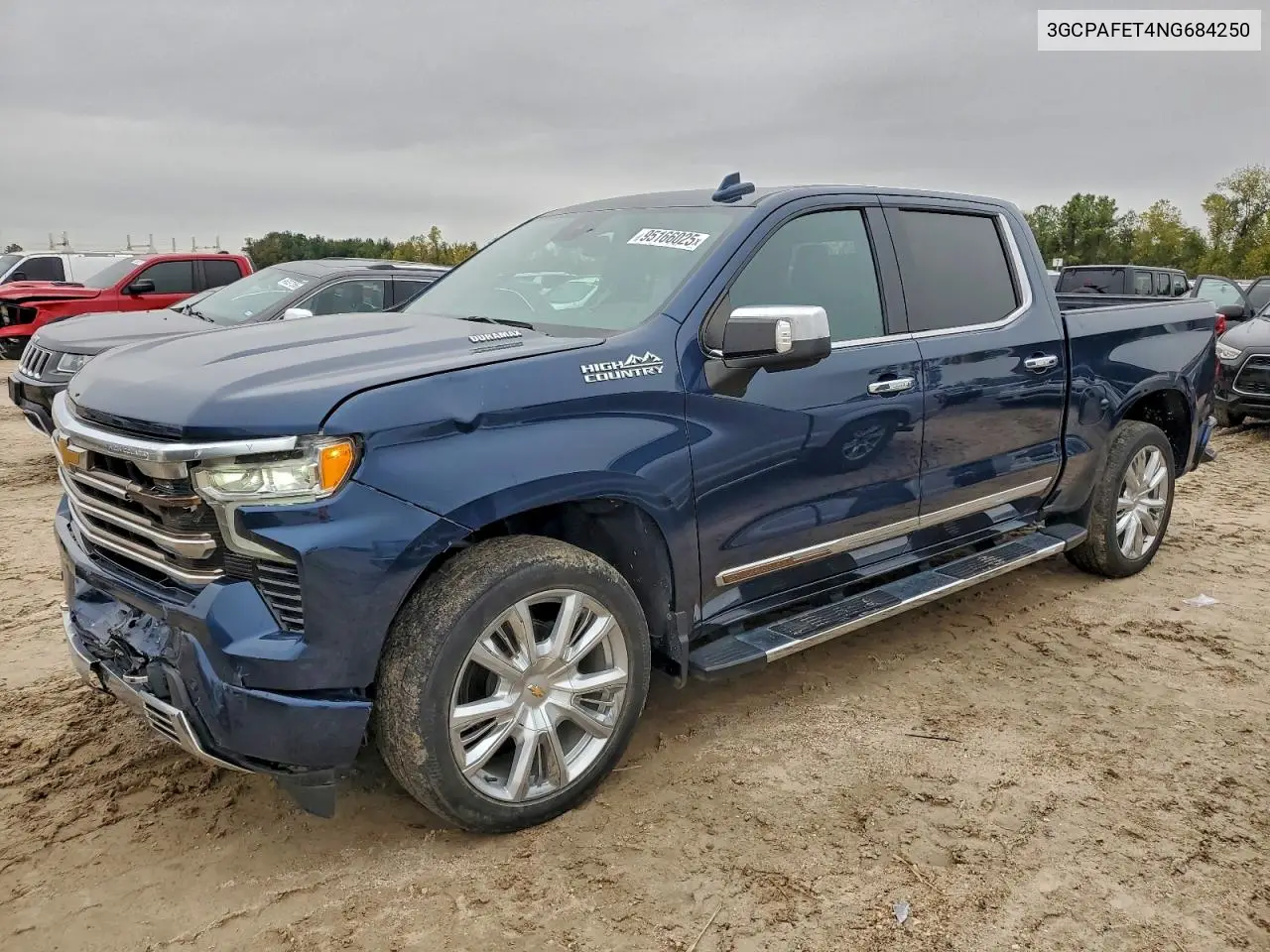3GCPAFET4NG684250 2022 Chevrolet Silverado C1500 High Country