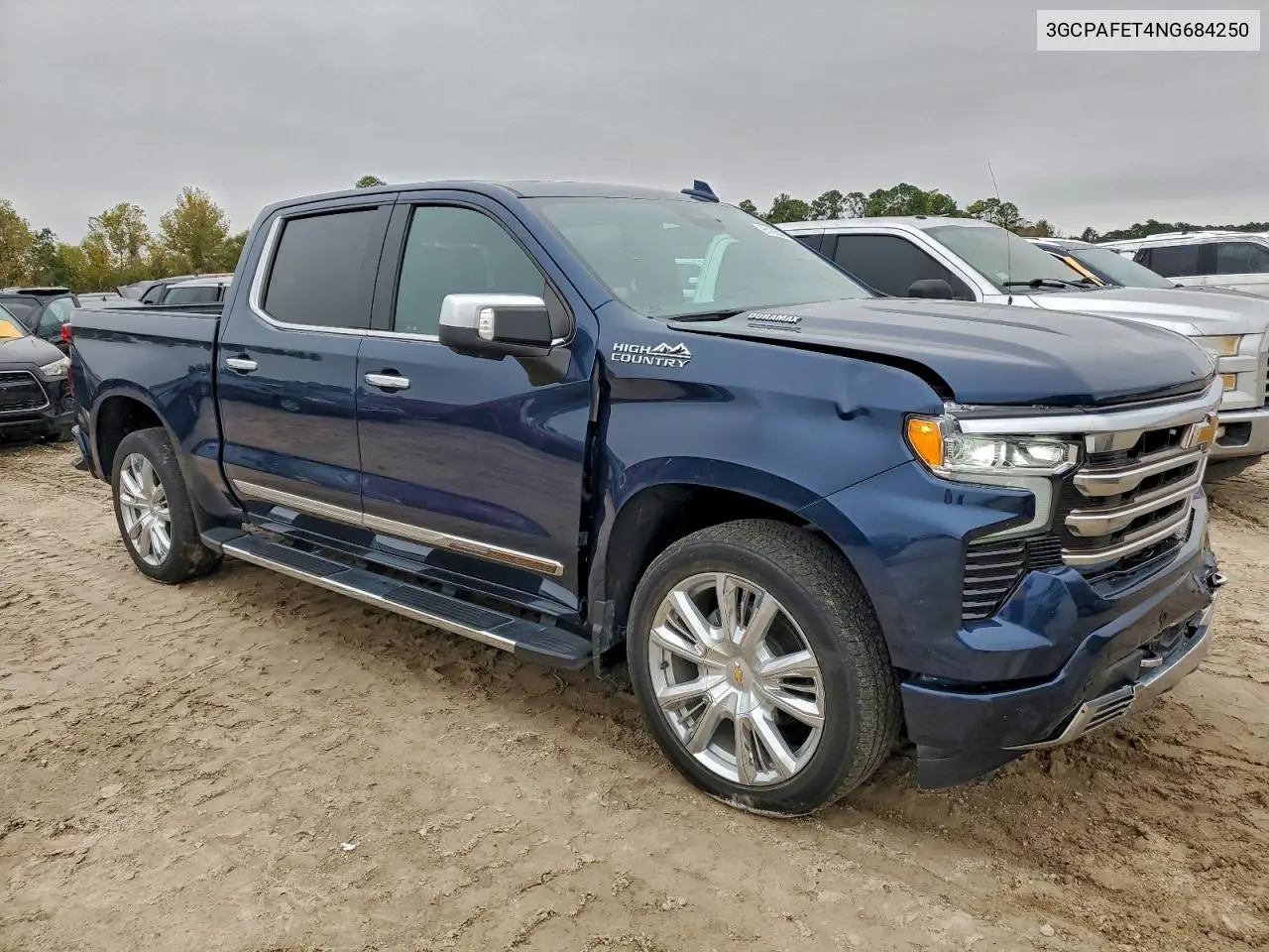 3GCPAFET4NG684250 2022 Chevrolet Silverado C1500 High Country