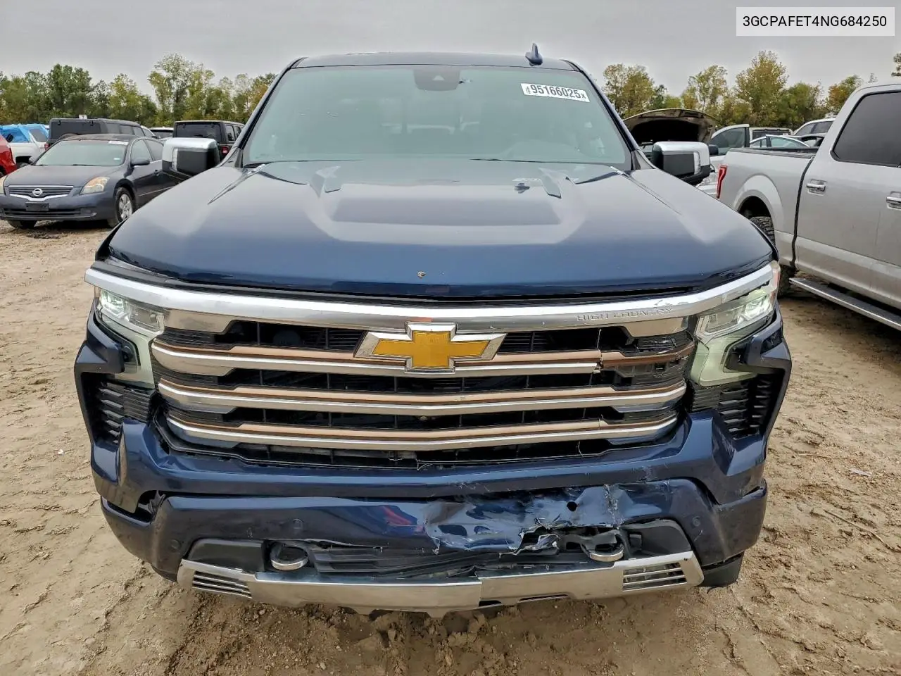 3GCPAFET4NG684250 2022 Chevrolet Silverado C1500 High Country