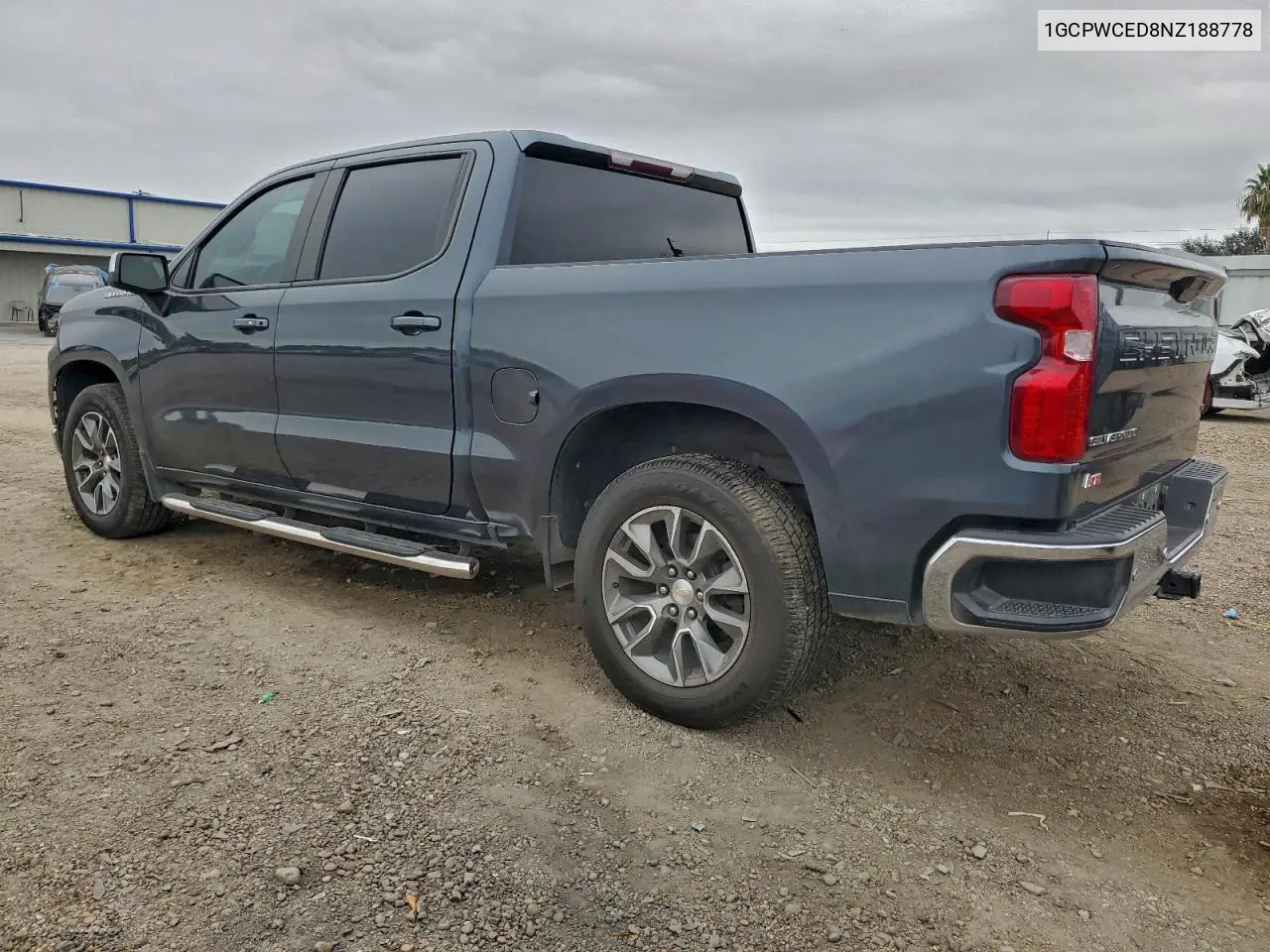 1GCPWCED8NZ188778 2022 Chevrolet Silverado Ltd C1500 Lt