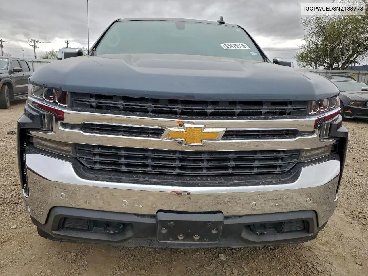 1GCPWCED8NZ188778 2022 Chevrolet Silverado Ltd C1500 Lt