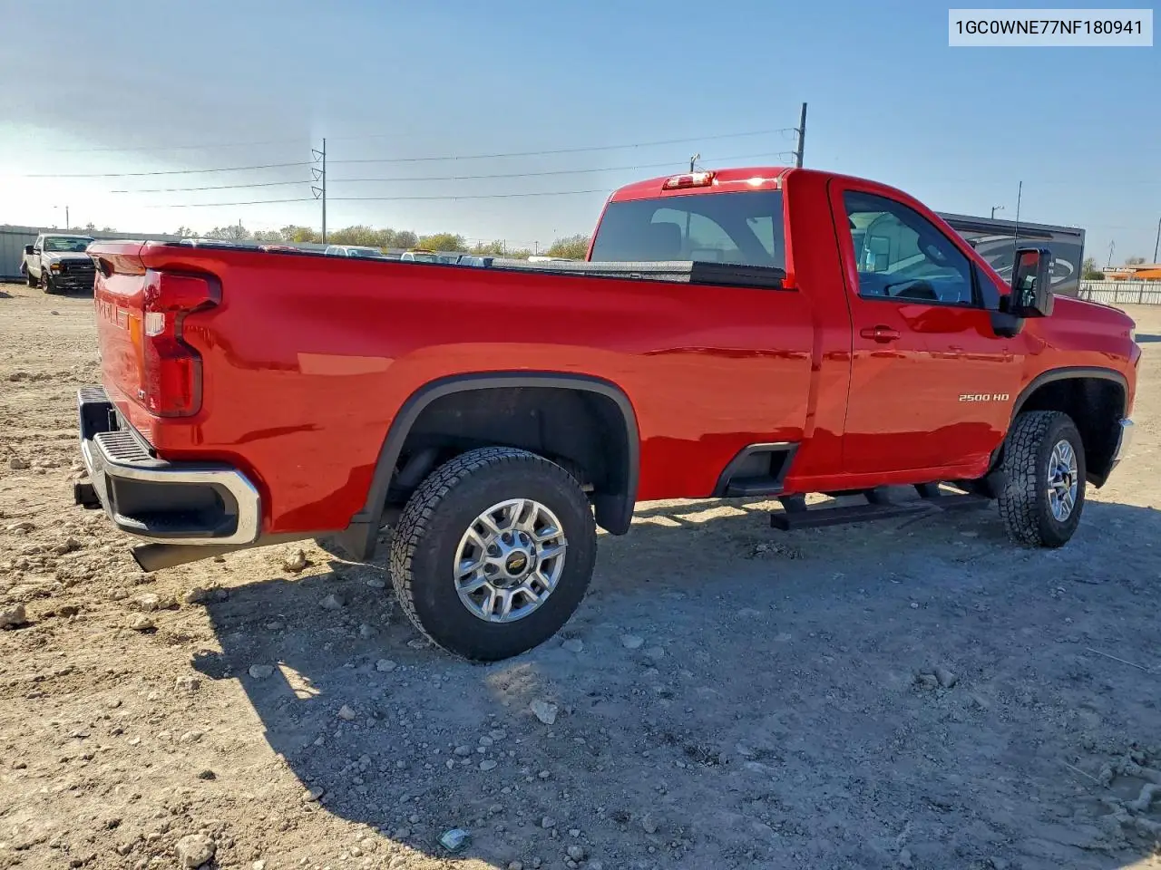 1GC0WNE77NF180941 2022 Chevrolet Silverado C2500 Heavy Duty Lt