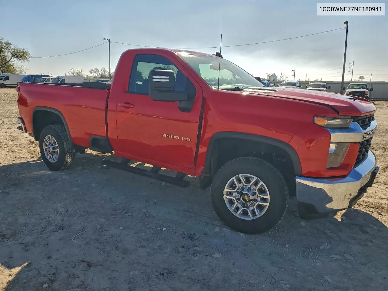 1GC0WNE77NF180941 2022 Chevrolet Silverado C2500 Heavy Duty Lt