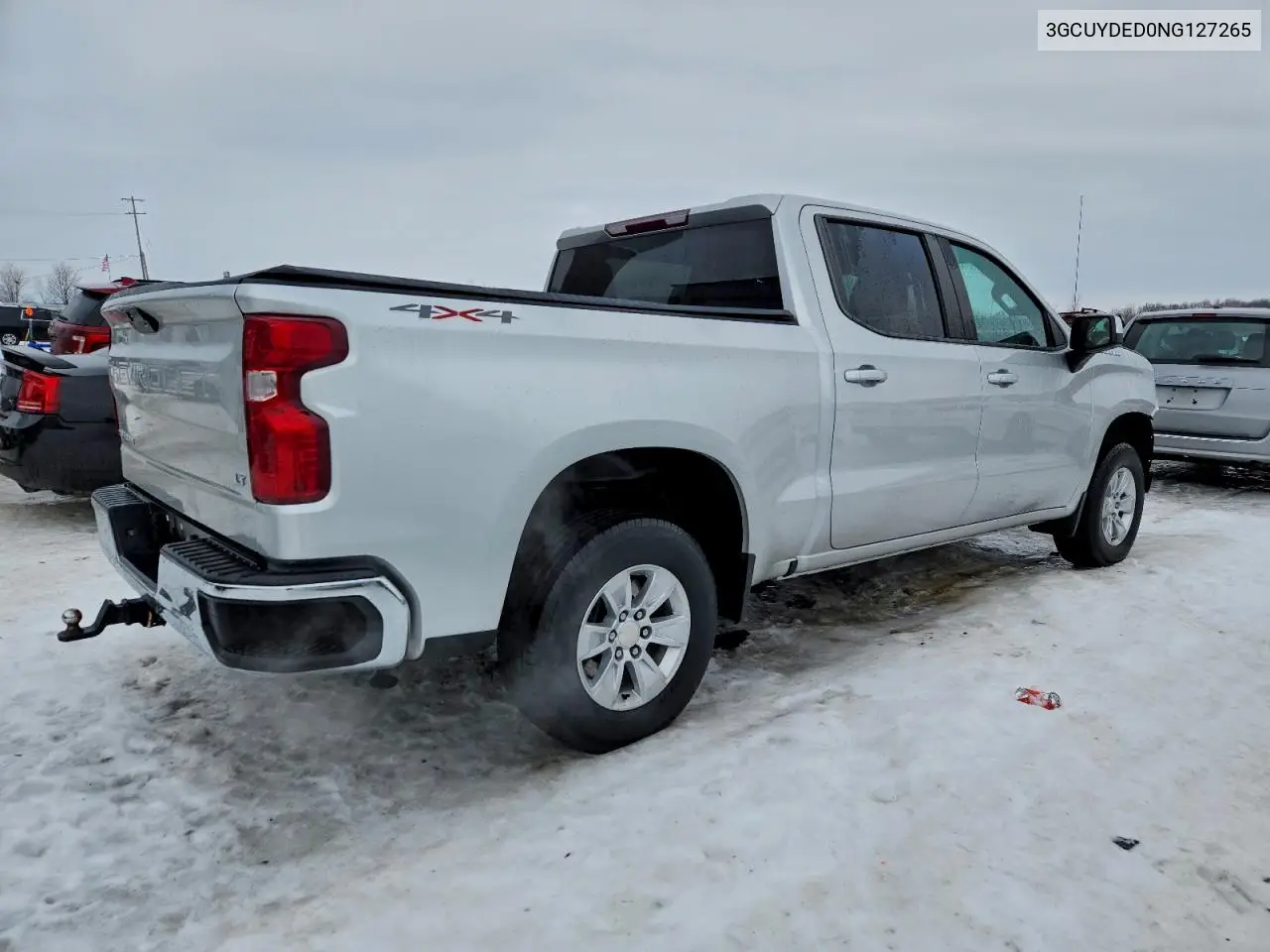 3GCUYDED0NG127265 2022 Chevrolet Silverado Ltd K1500 Lt