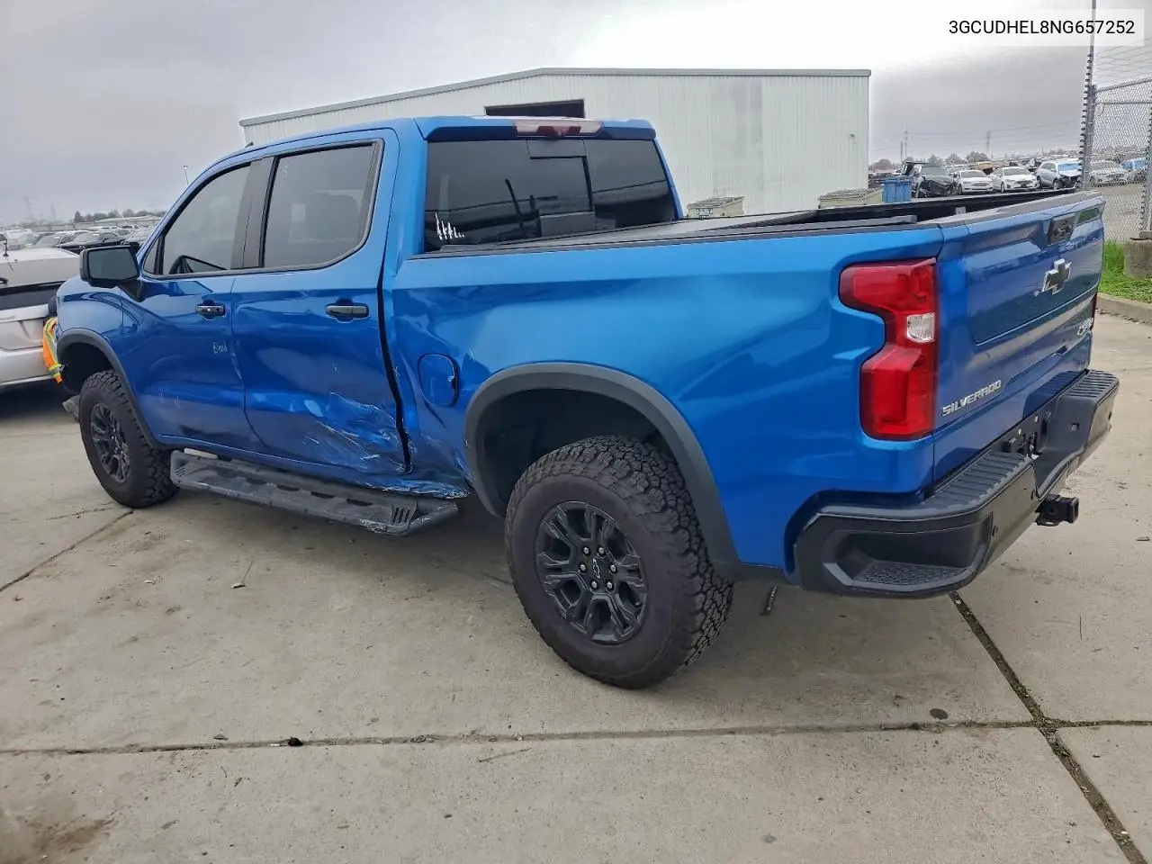 3GCUDHEL8NG657252 2022 Chevrolet Silverado K1500 Zr2