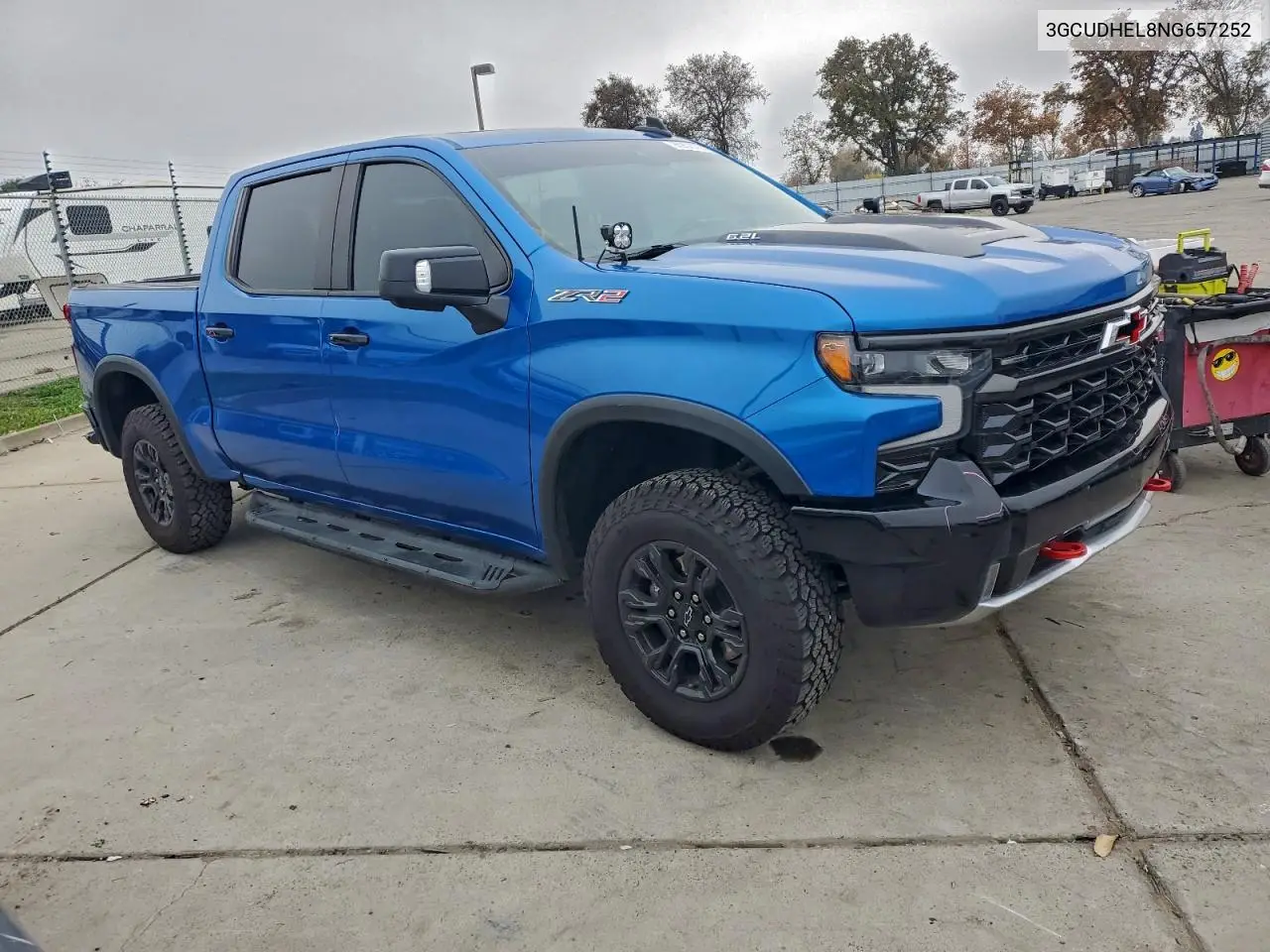 3GCUDHEL8NG657252 2022 Chevrolet Silverado K1500 Zr2