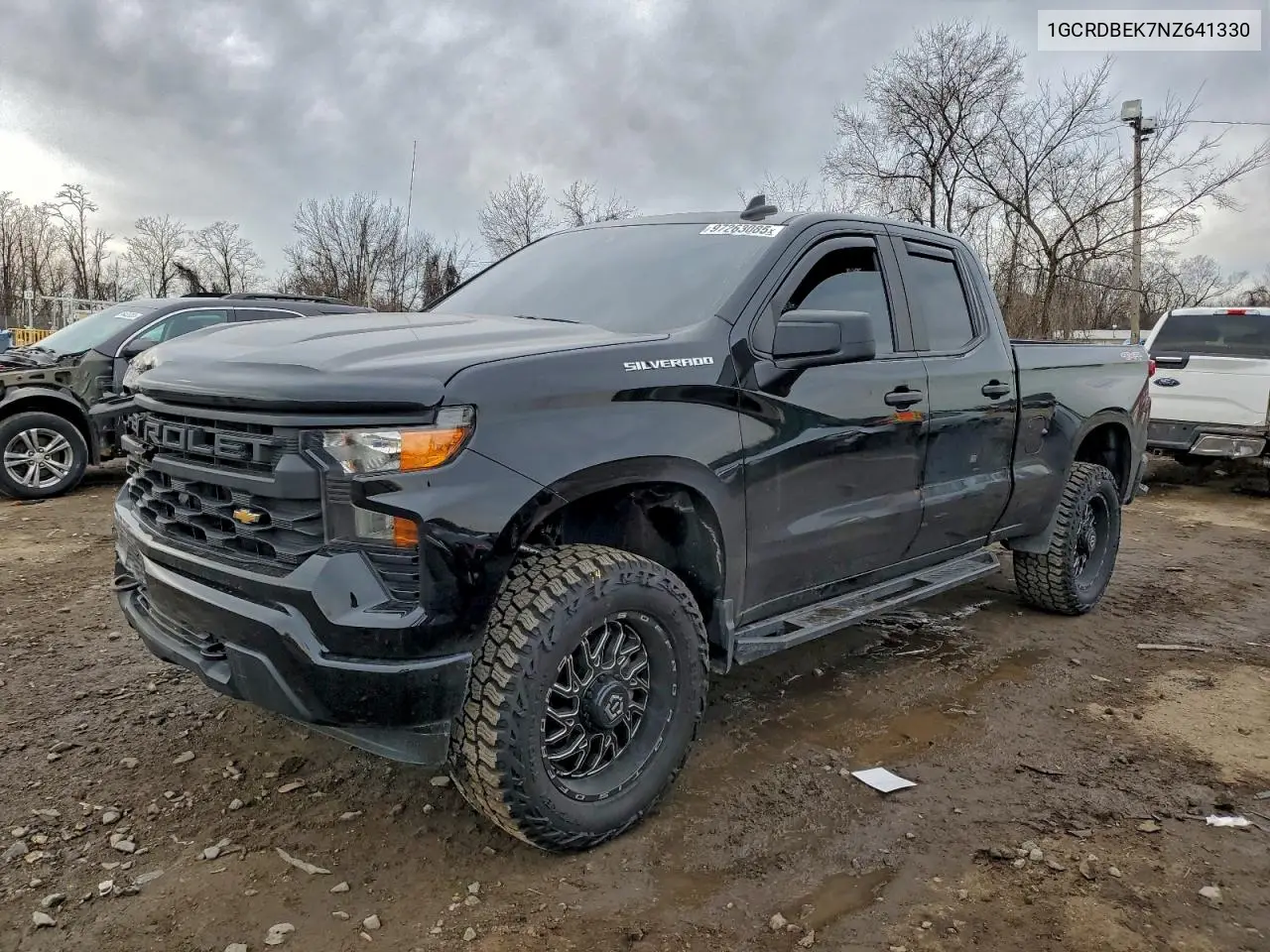 1GCRDBEK7NZ641330 2022 Chevrolet Silverado K1500 Custom