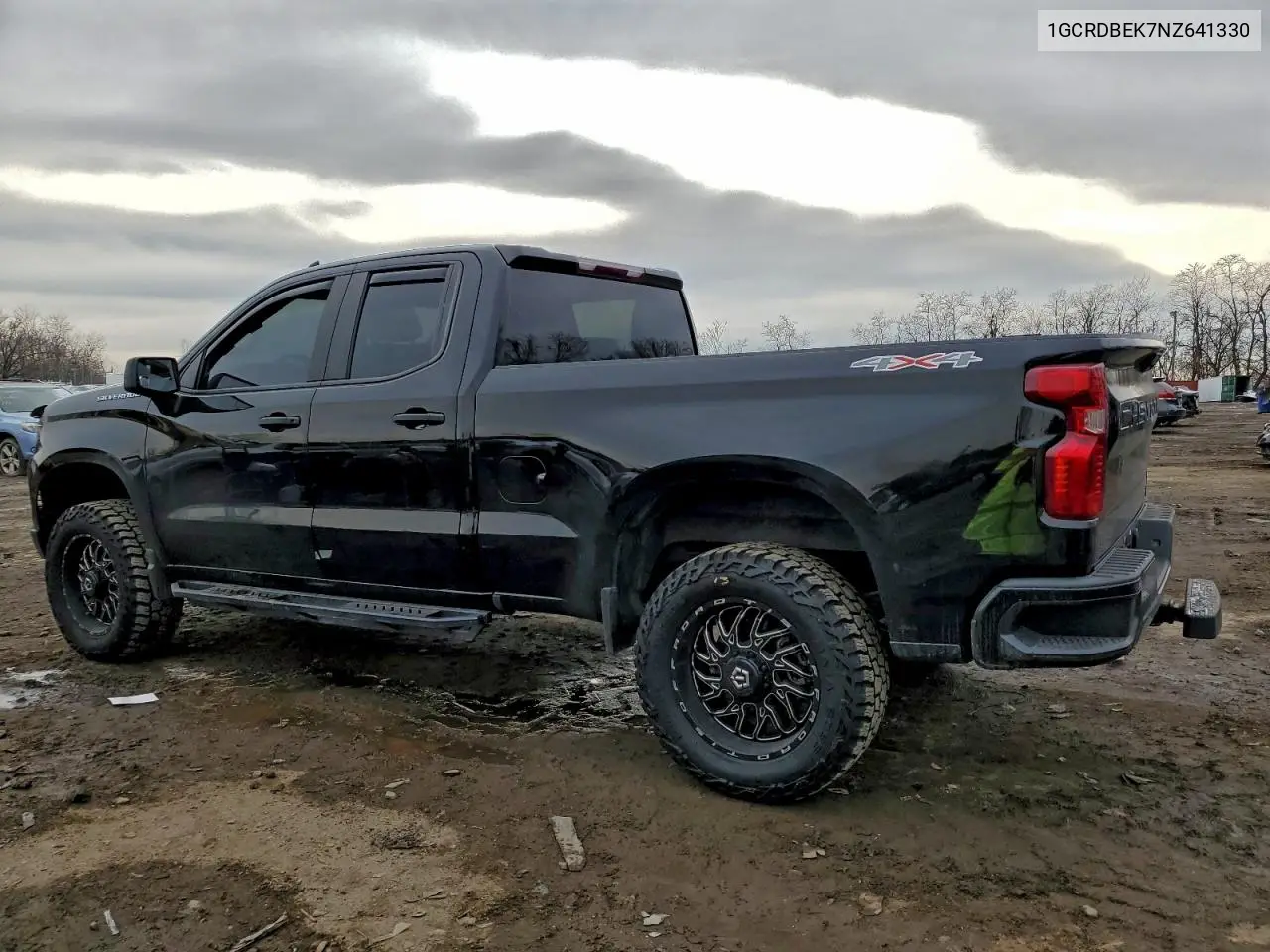 1GCRDBEK7NZ641330 2022 Chevrolet Silverado K1500 Custom