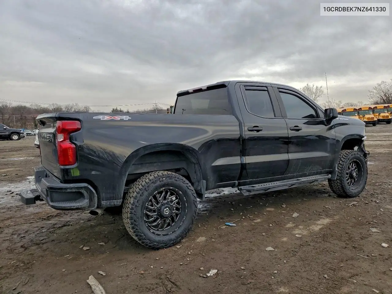 1GCRDBEK7NZ641330 2022 Chevrolet Silverado K1500 Custom