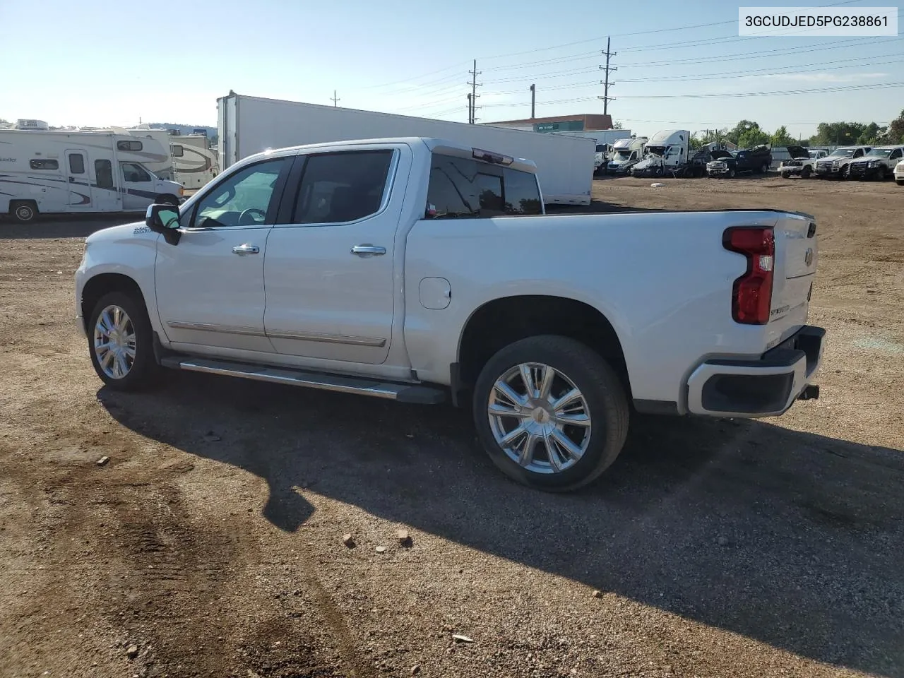 2023 Chevrolet Silverado K1500 High Country VIN: 3GCUDJED5PG238861 Lot: 61661904