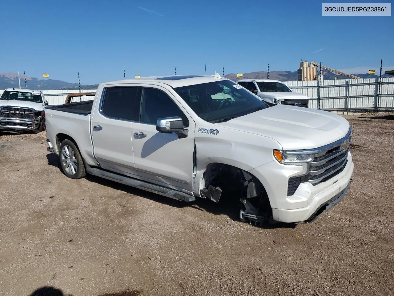 2023 Chevrolet Silverado K1500 High Country VIN: 3GCUDJED5PG238861 Lot: 61661904