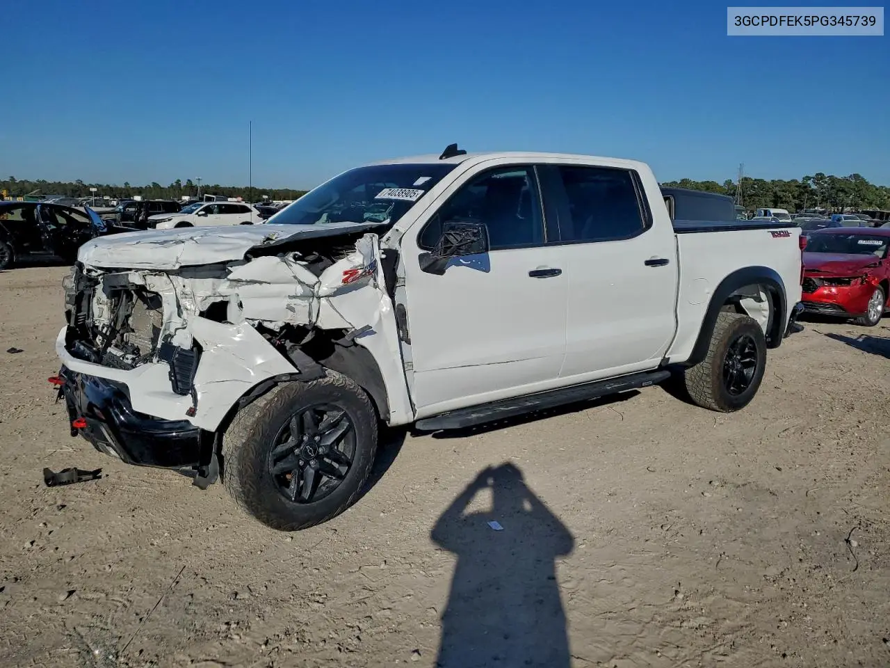 3GCPDFEK5PG345739 2023 Chevrolet Silverado K1500 Lt Trail Boss
