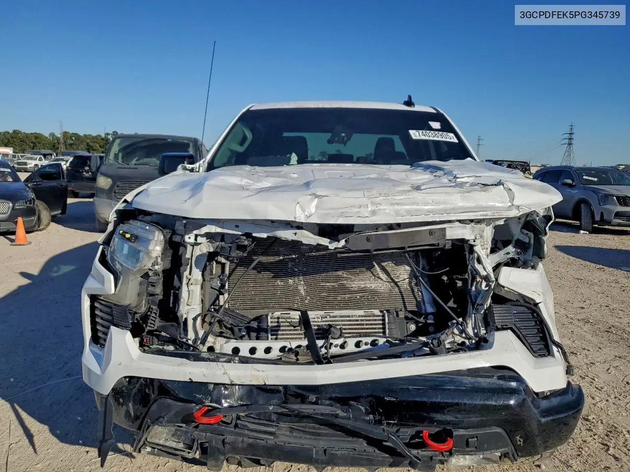 3GCPDFEK5PG345739 2023 Chevrolet Silverado K1500 Lt Trail Boss