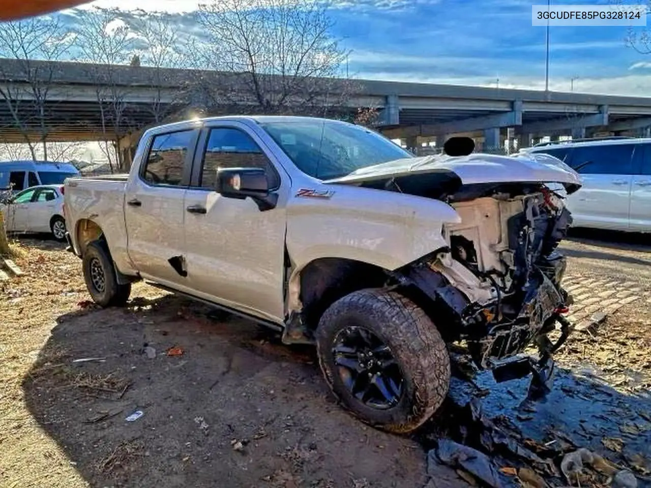 3GCUDFE85PG328124 2023 Chevrolet Silverado K1500 Lt Trail Boss