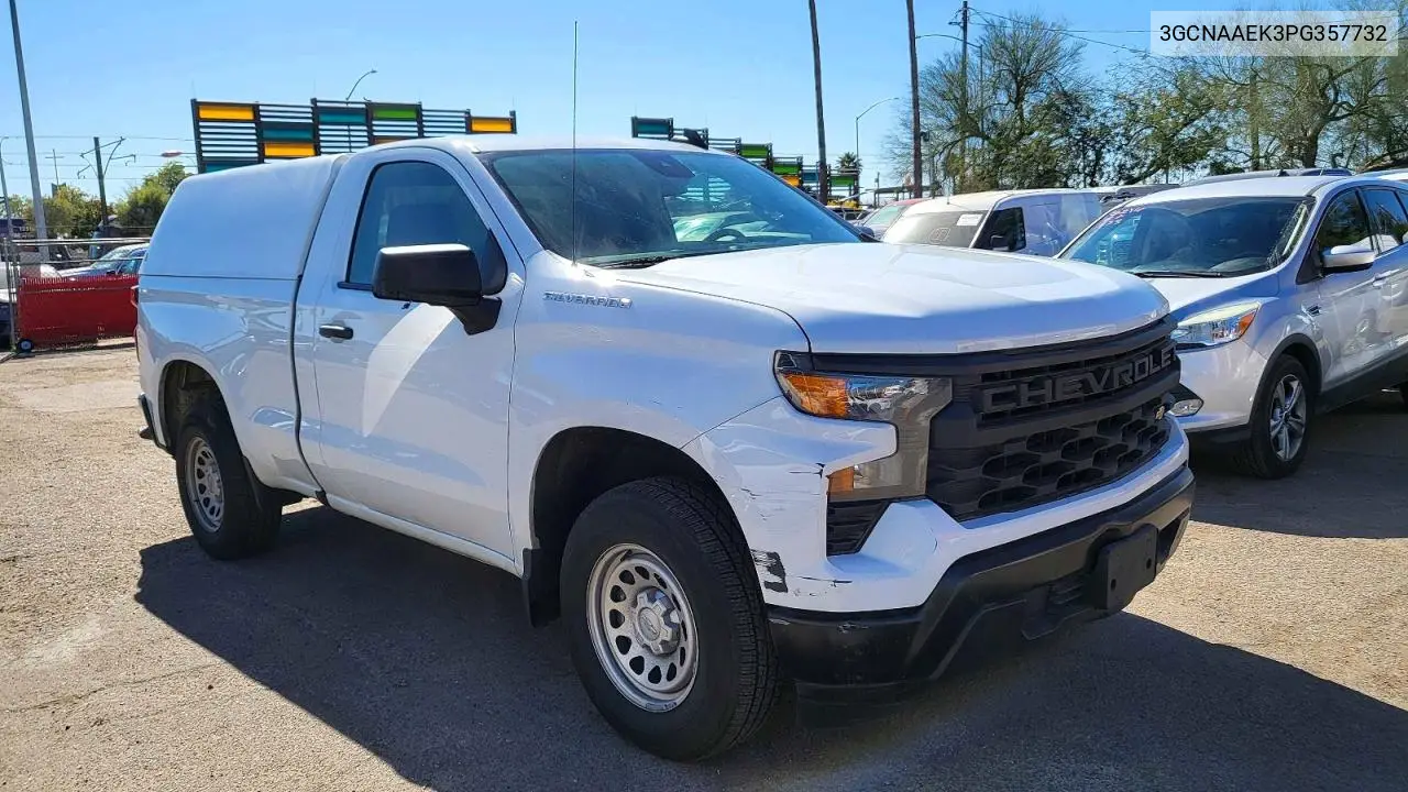 3GCNAAEK3PG357732 2023 Chevrolet Silverado C1500