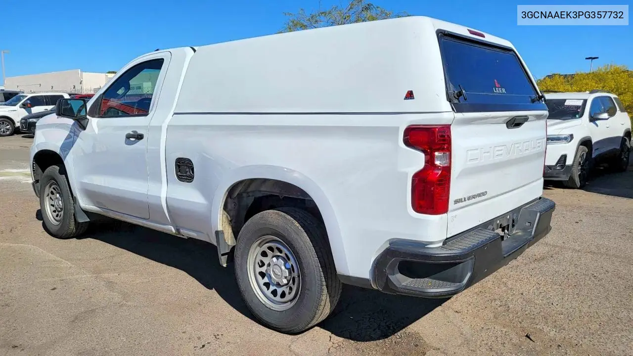 3GCNAAEK3PG357732 2023 Chevrolet Silverado C1500