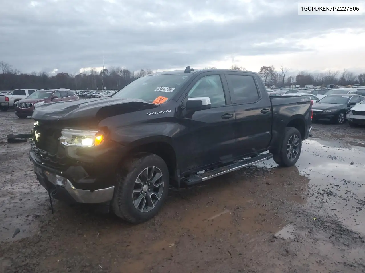 1GCPDKEK7PZ227605 2023 Chevrolet Silverado K1500 Lt-L