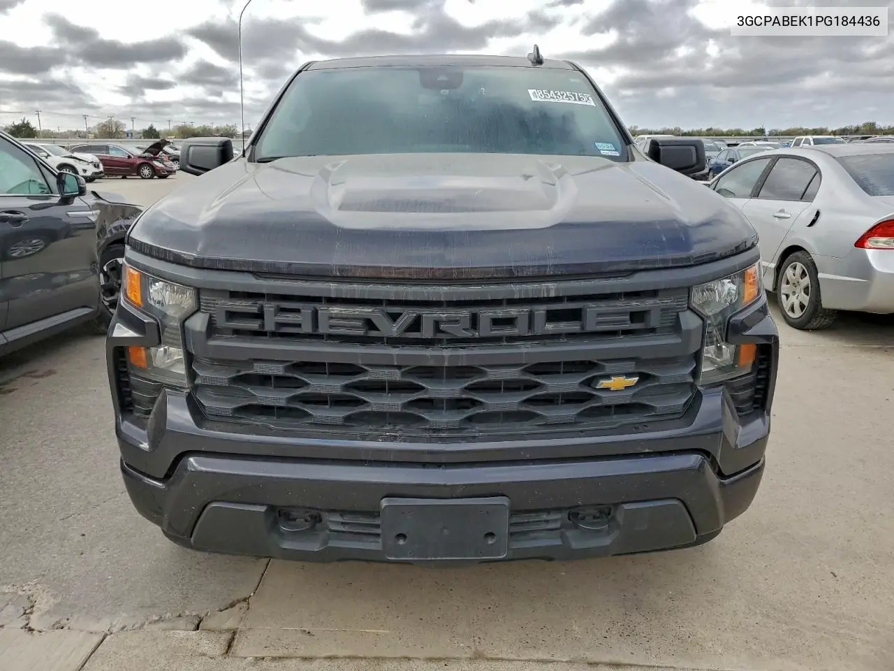 3GCPABEK1PG184436 2023 Chevrolet Silverado C1500 Custom