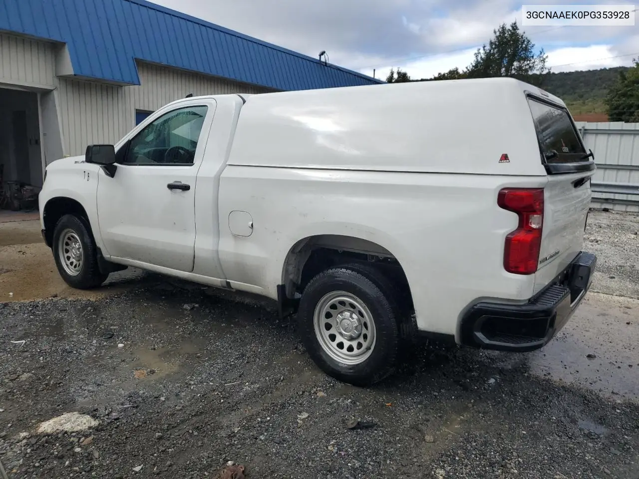 3GCNAAEK0PG353928 2023 Chevrolet Silverado C1500