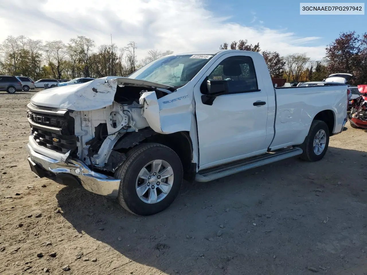 3GCNAAED7PG297942 2023 Chevrolet Silverado C1500