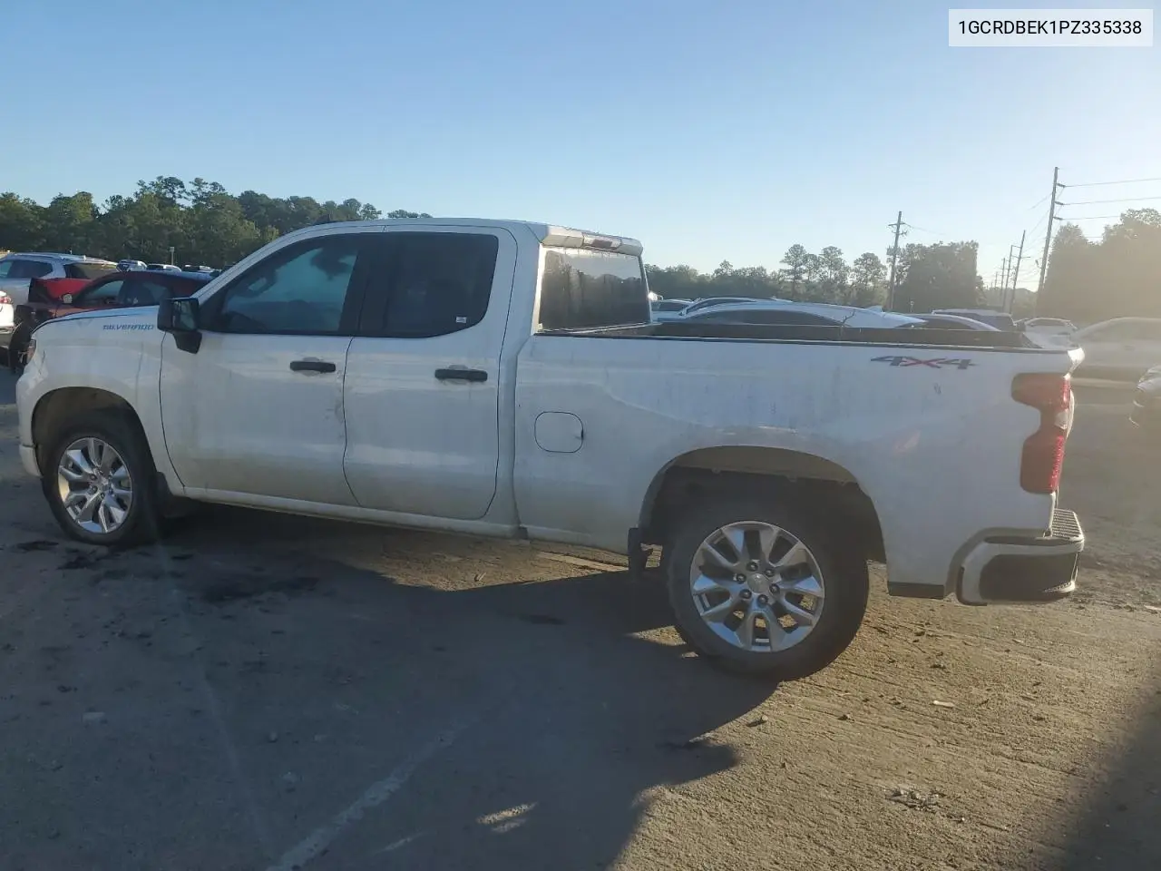 1GCRDBEK1PZ335338 2023 Chevrolet Silverado K1500 Custom