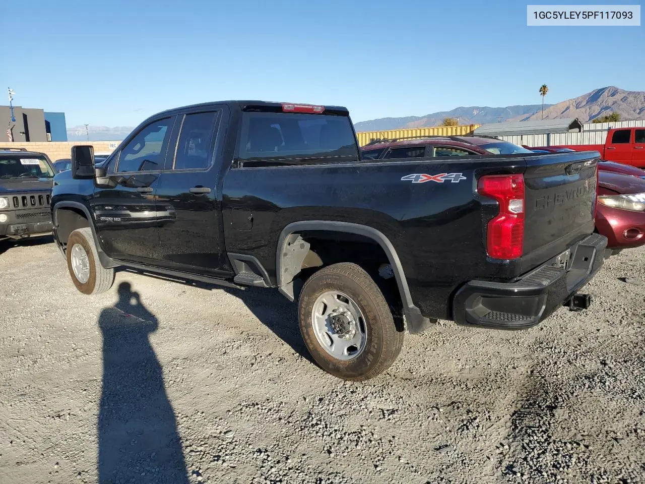 1GC5YLEY5PF117093 2023 Chevrolet Silverado K2500 Heavy Duty