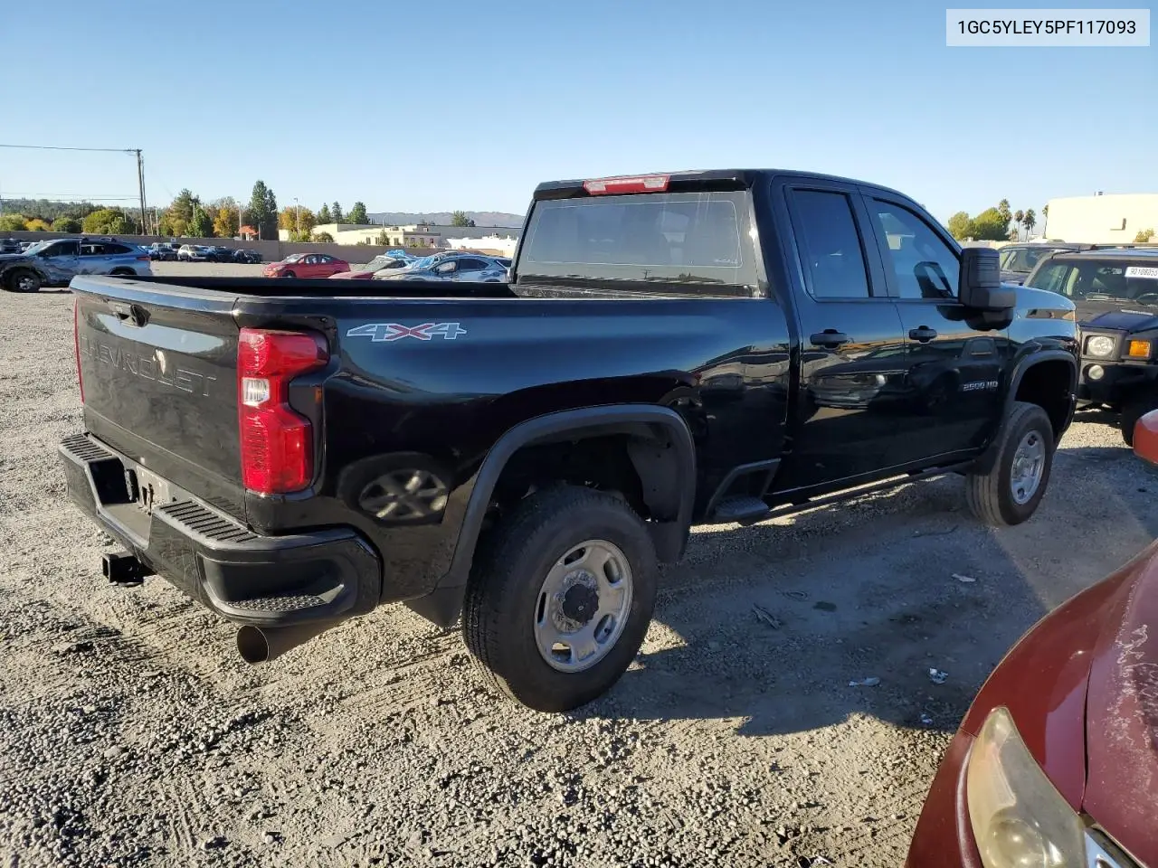 1GC5YLEY5PF117093 2023 Chevrolet Silverado K2500 Heavy Duty