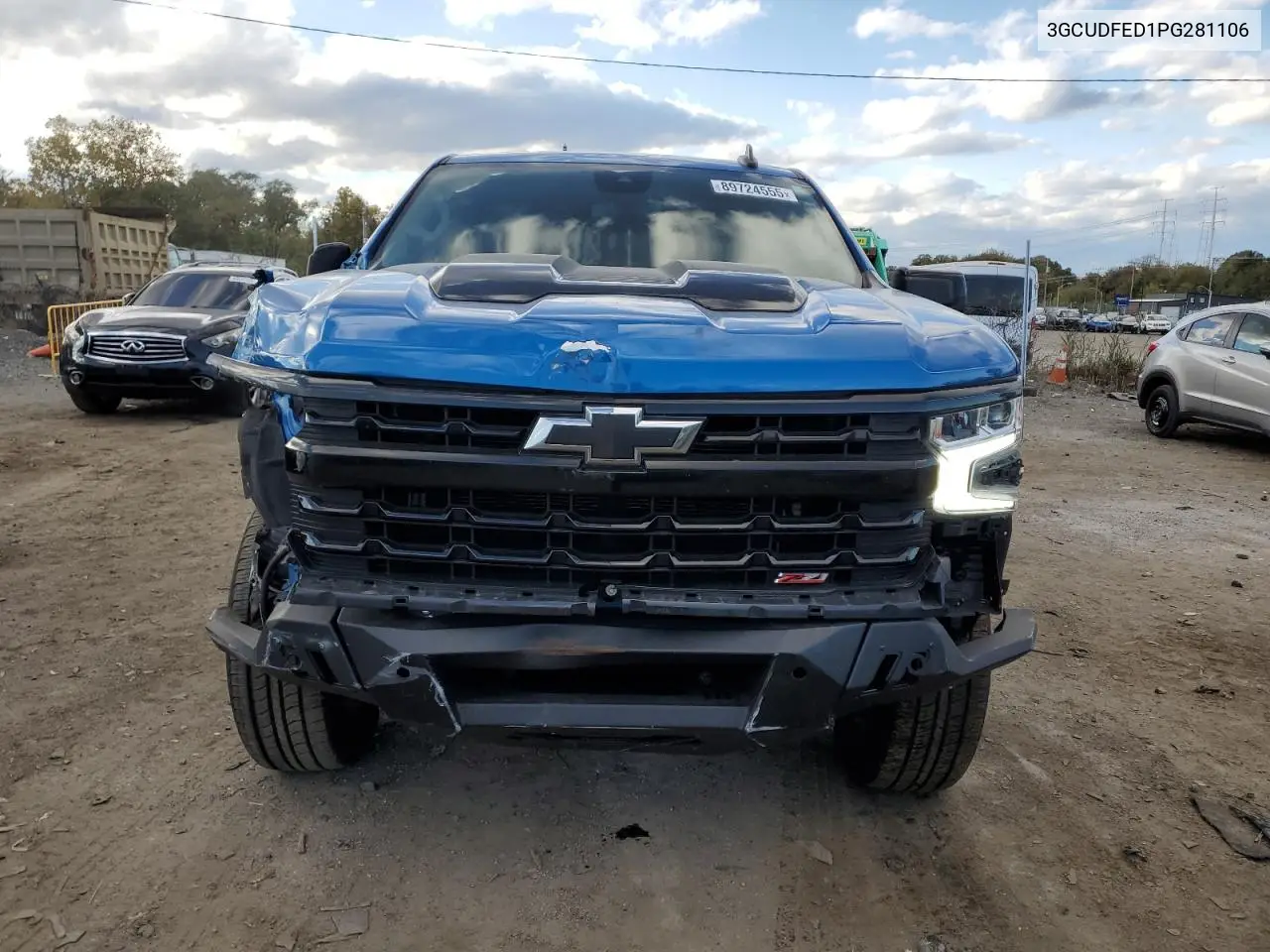 3GCUDFED1PG281106 2023 Chevrolet Silverado K1500 Lt Trail Boss