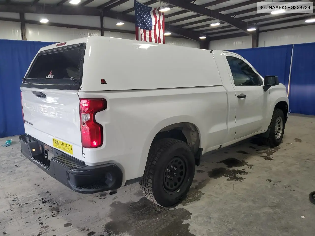 3GCNAAEK5PG339734 2023 Chevrolet Silverado C1500