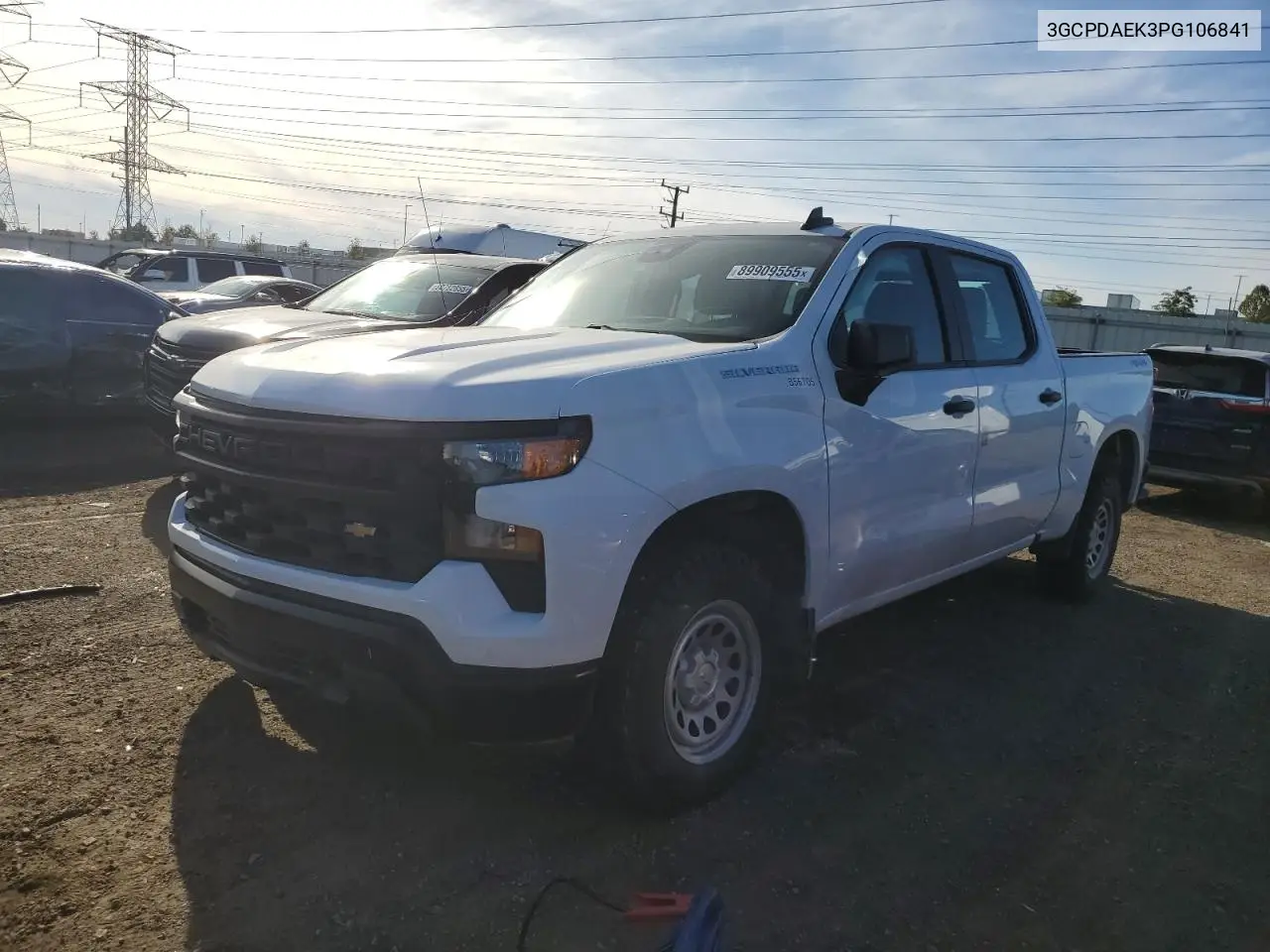 3GCPDAEK3PG106841 2023 Chevrolet Silverado K1500