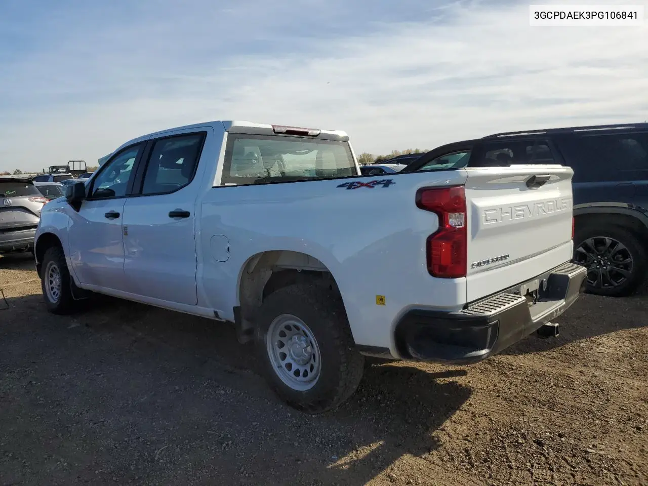 3GCPDAEK3PG106841 2023 Chevrolet Silverado K1500