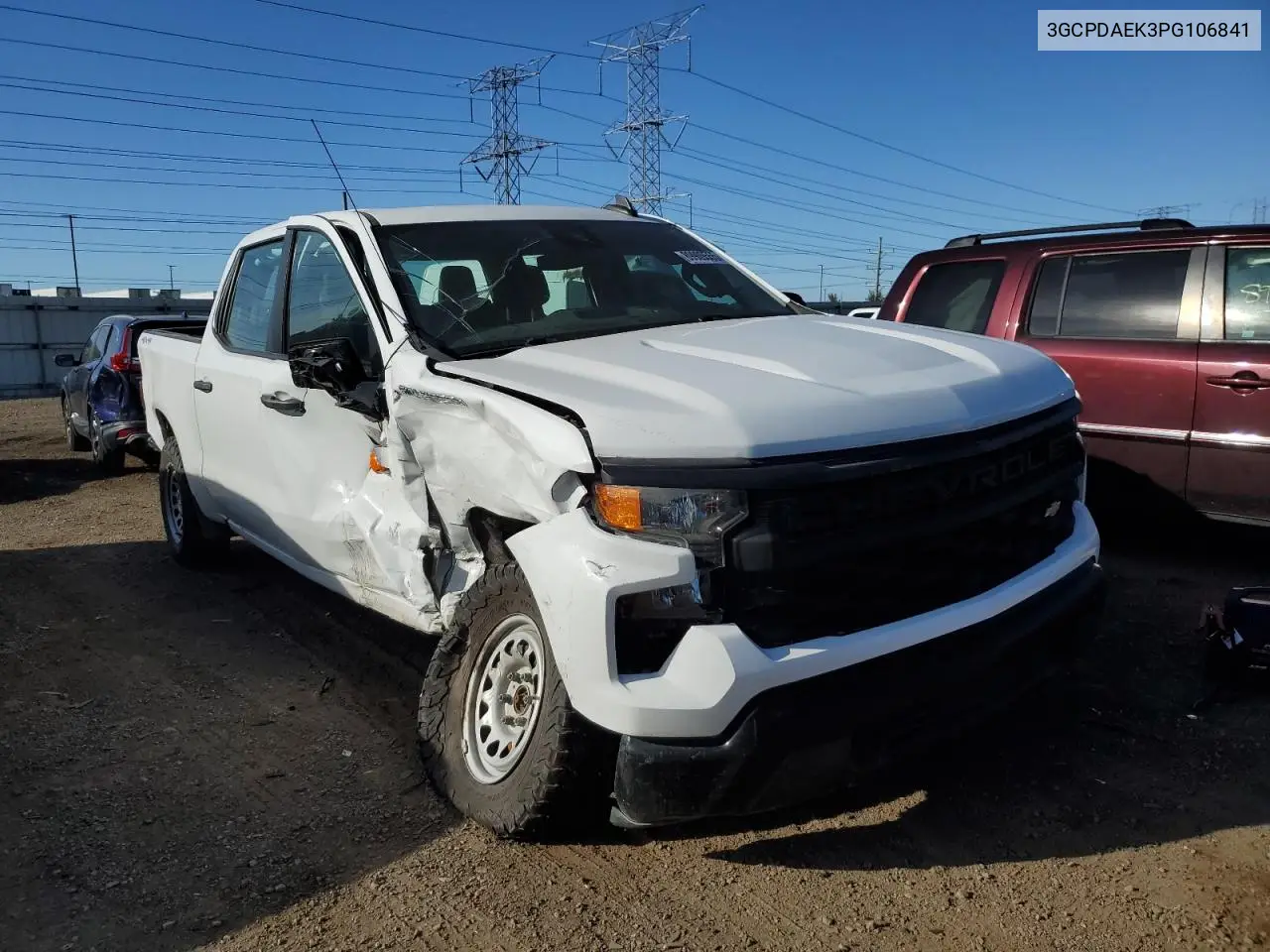 3GCPDAEK3PG106841 2023 Chevrolet Silverado K1500