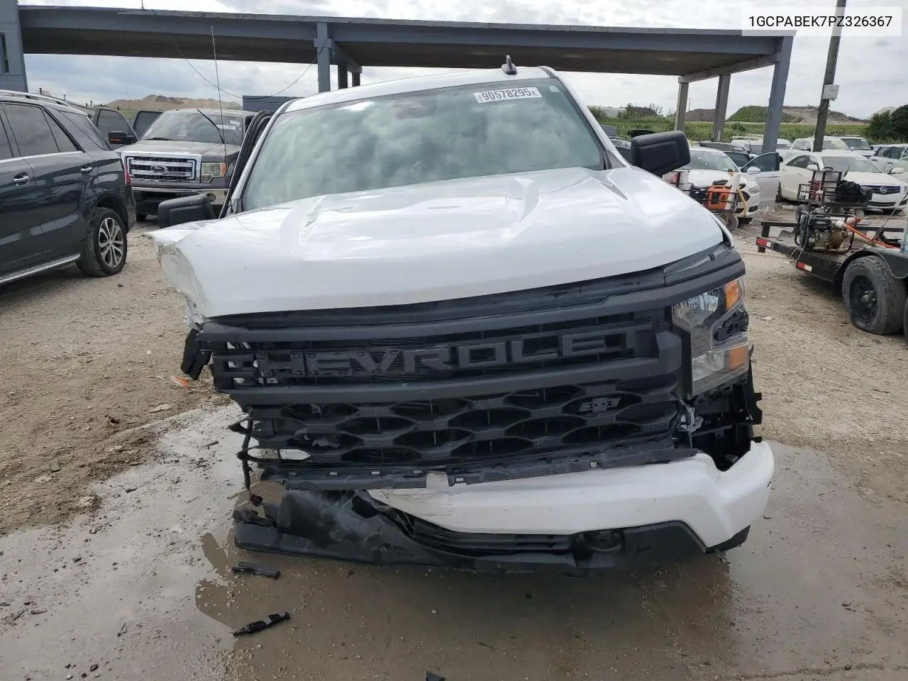 1GCPABEK7PZ326367 2023 Chevrolet Silverado C1500 Custom