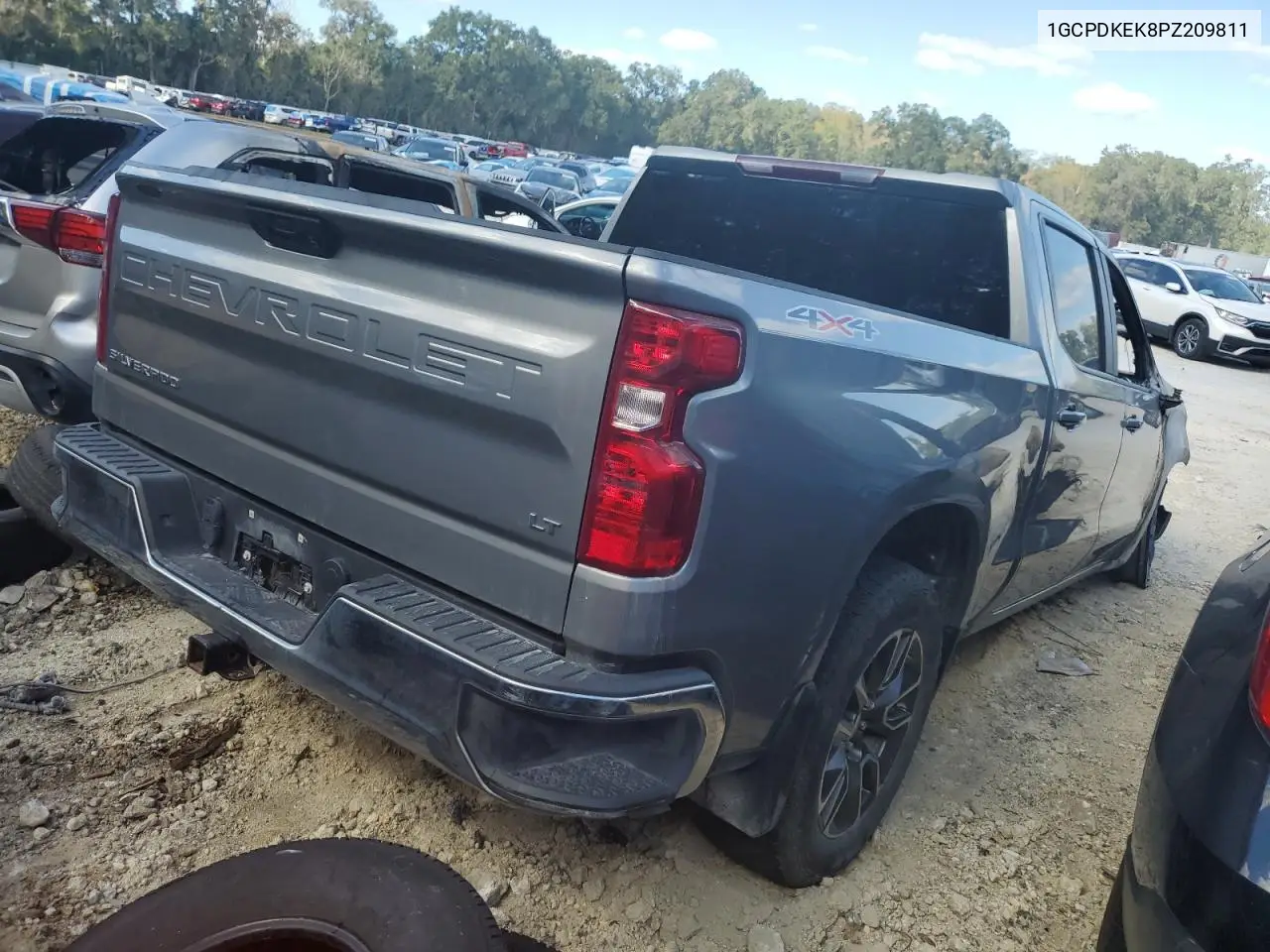 1GCPDKEK8PZ209811 2023 Chevrolet Silverado K1500 Lt-L