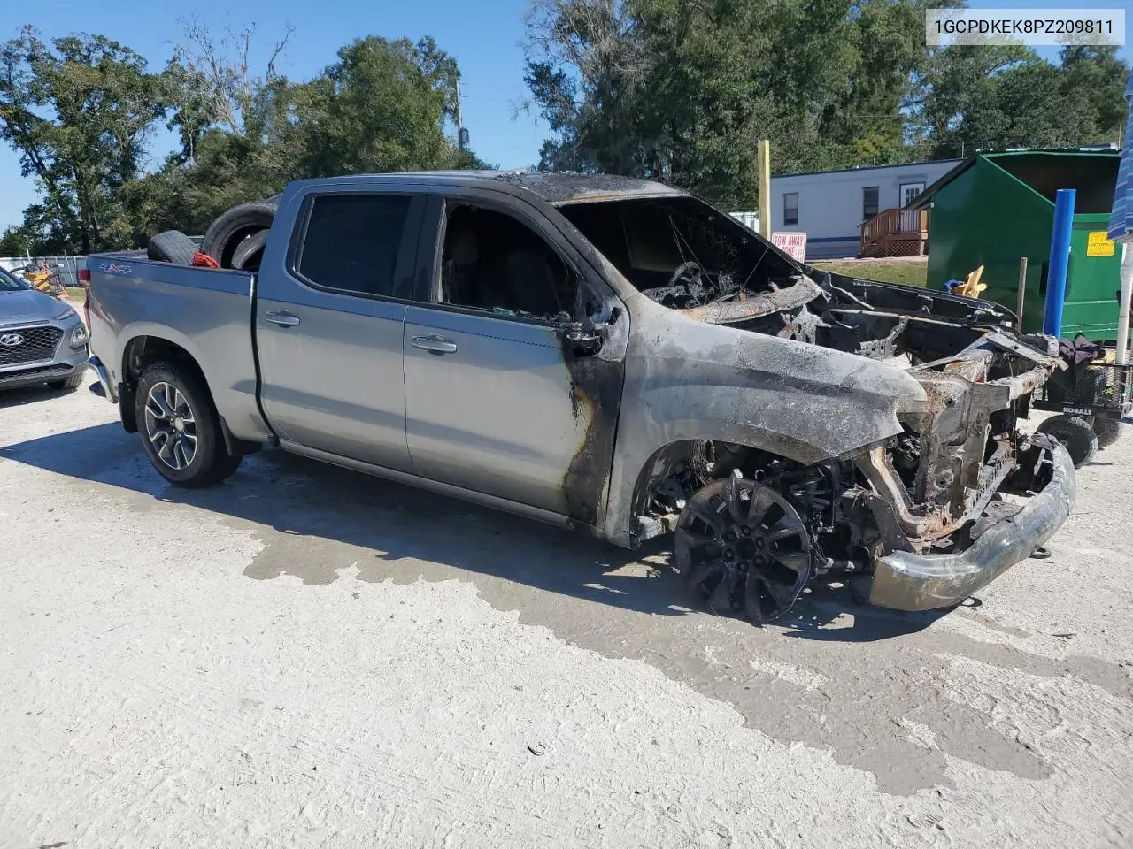 1GCPDKEK8PZ209811 2023 Chevrolet Silverado K1500 Lt-L