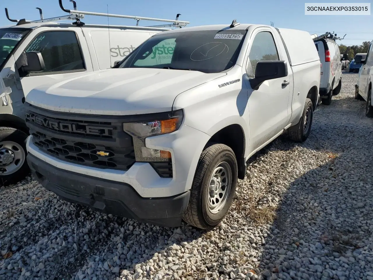 3GCNAAEKXPG353015 2023 Chevrolet Silverado C1500