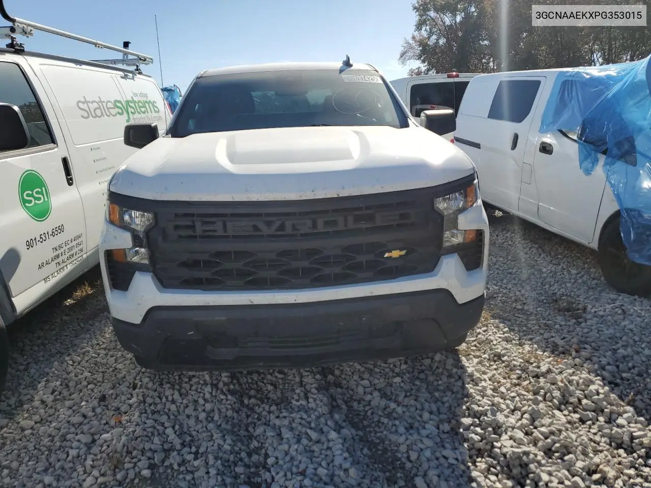 3GCNAAEKXPG353015 2023 Chevrolet Silverado C1500