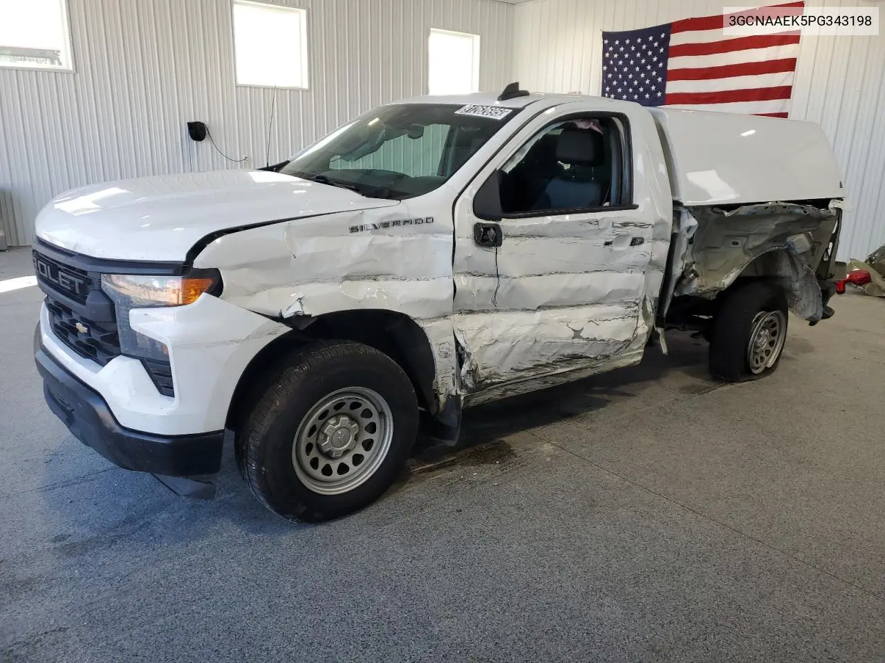 3GCNAAEK5PG343198 2023 Chevrolet Silverado C1500
