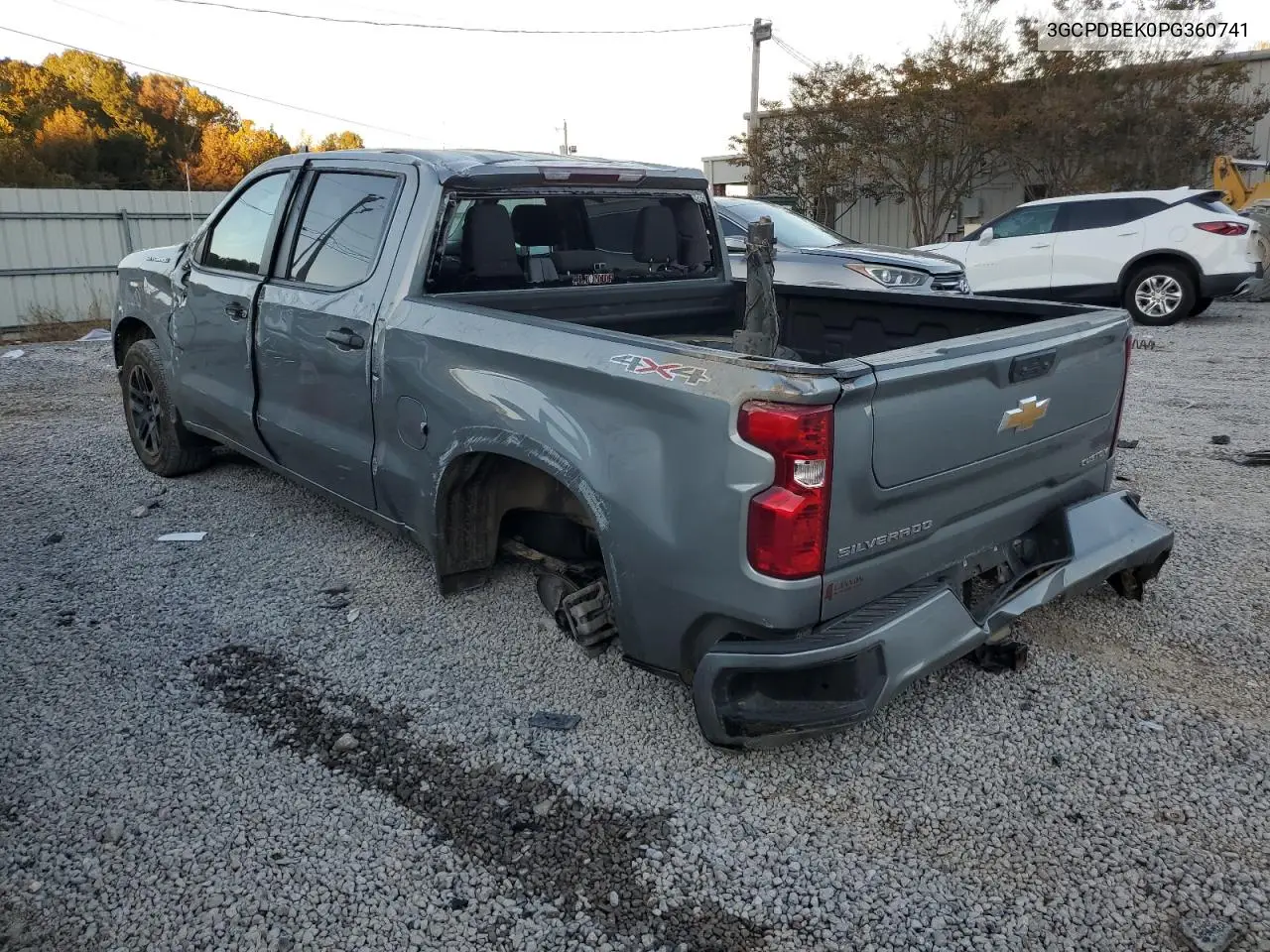3GCPDBEK0PG360741 2023 Chevrolet Silverado 1500 4Wd Short Bed Custom