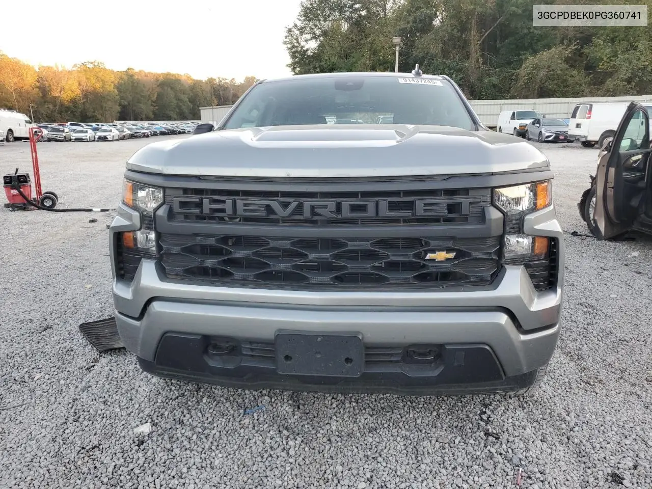 3GCPDBEK0PG360741 2023 Chevrolet Silverado 1500 4Wd Short Bed Custom