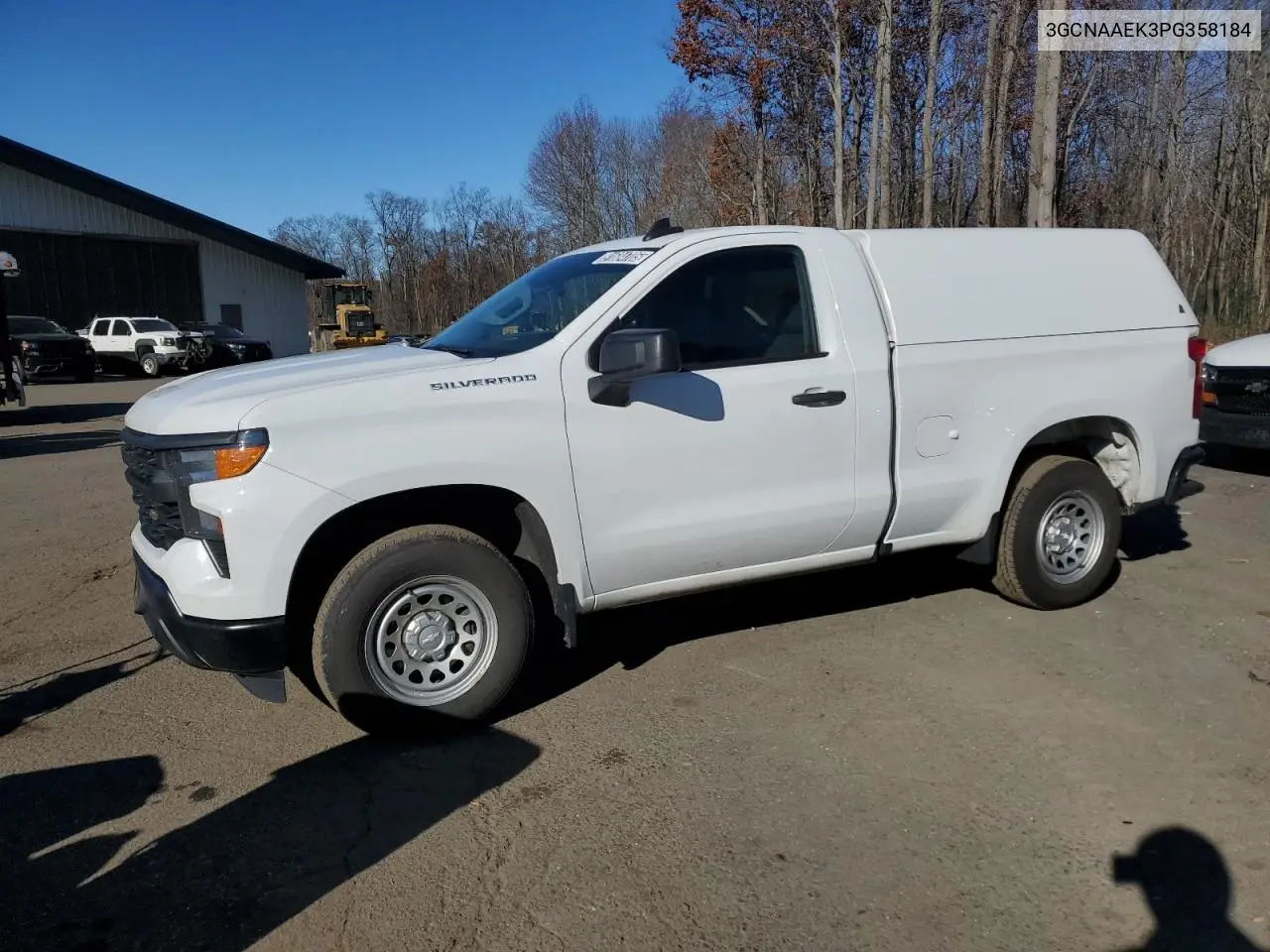 3GCNAAEK3PG358184 2023 Chevrolet Silverado C1500