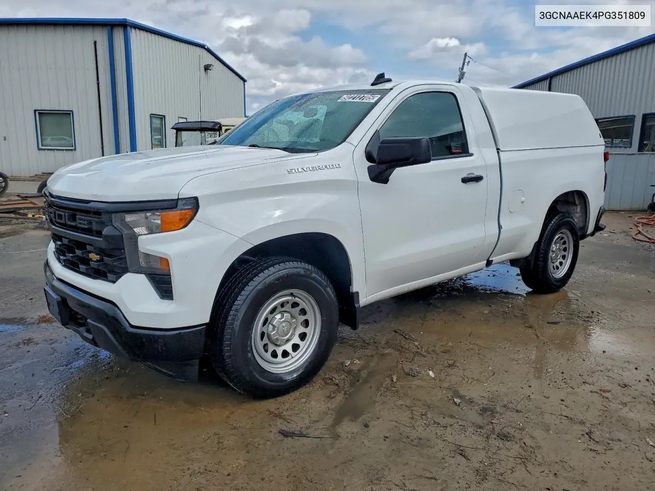 3GCNAAEK4PG351809 2023 Chevrolet Silverado C1500