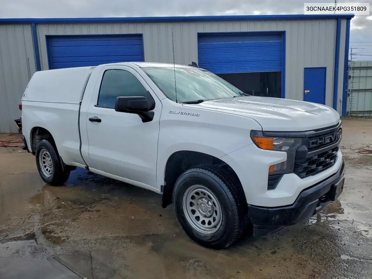 3GCNAAEK4PG351809 2023 Chevrolet Silverado C1500